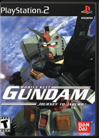 Mobile Suit Gundam Journey to Jaburo Playstation 2  box art